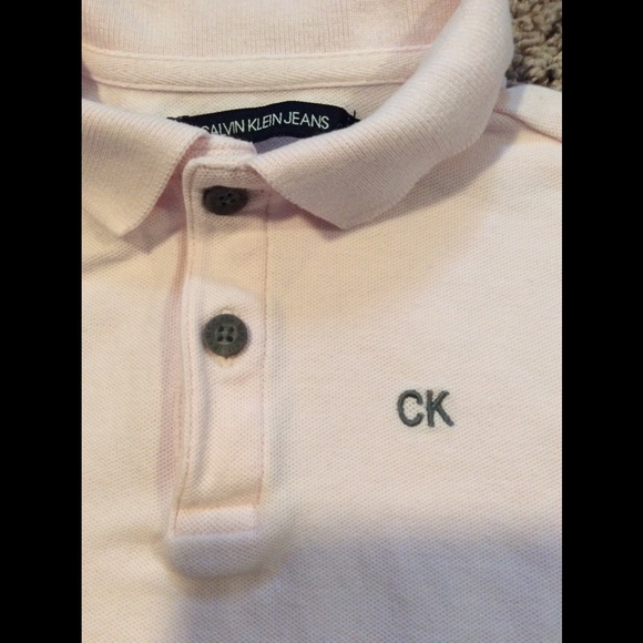 Calvin Klein Jeans BOYS MICRO PIQUE POLO SHIRT (Gift with Purchase) - Picture 5 of 8